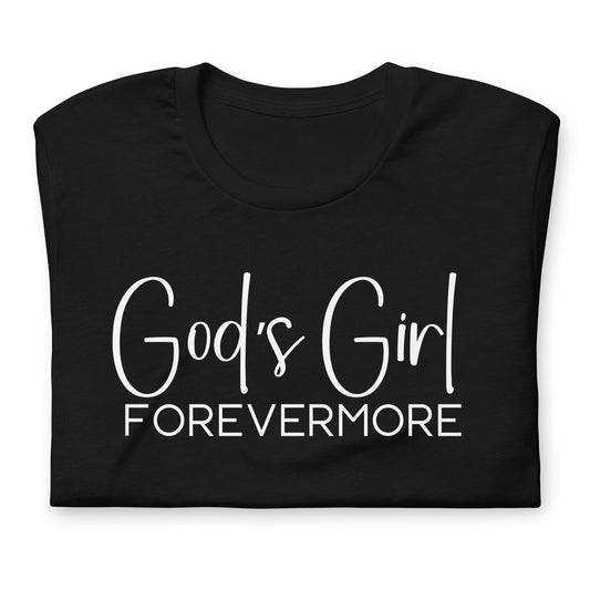 God's Girl Forevermore T-Shirt - Large White Logo