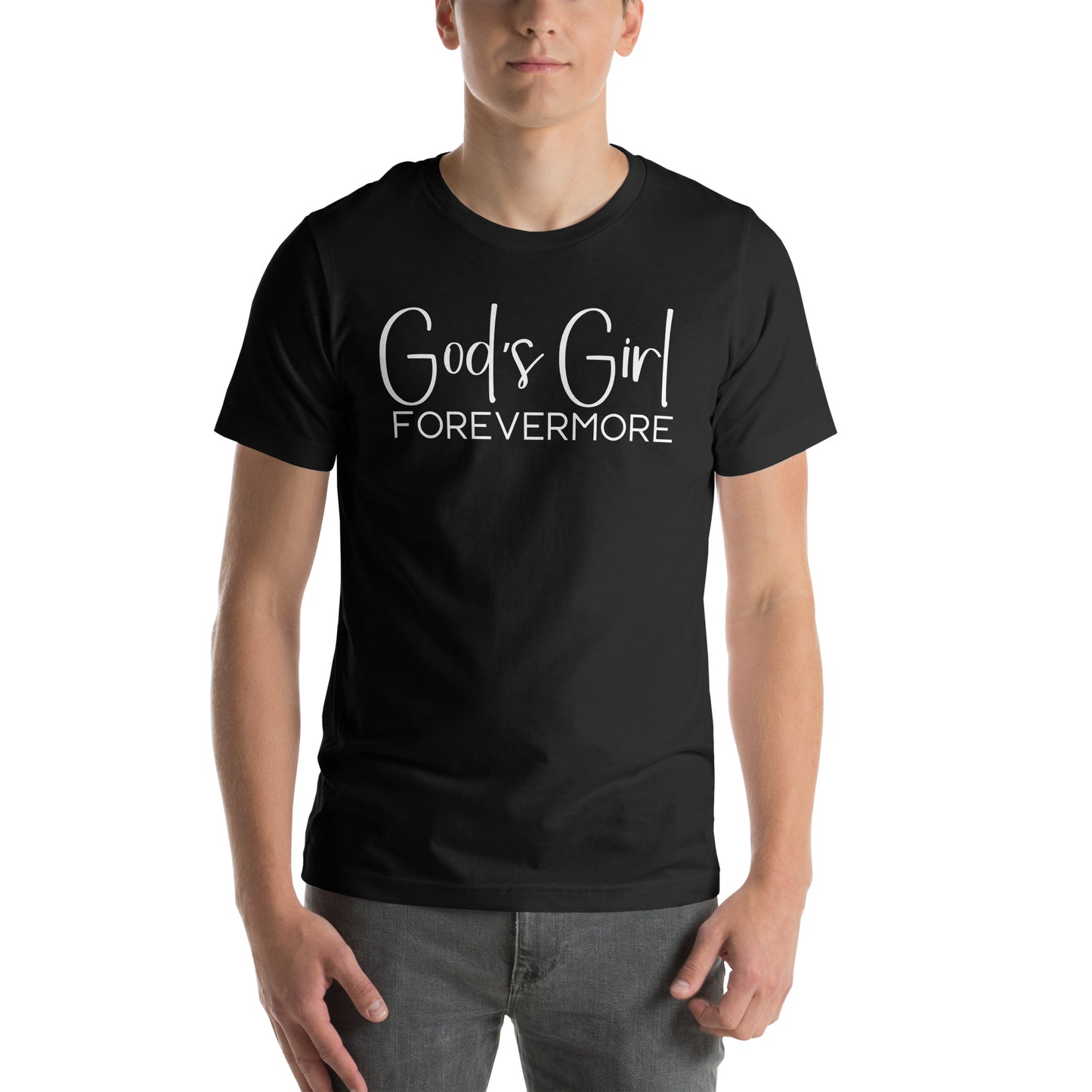 God's Girl Forevermore T-Shirt - Large White Logo