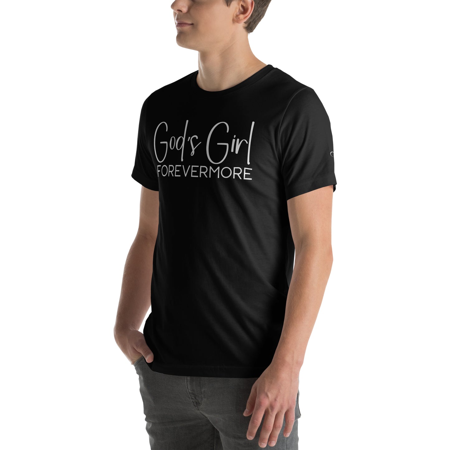 God's Girl Forevermore T-Shirt - Large White Logo