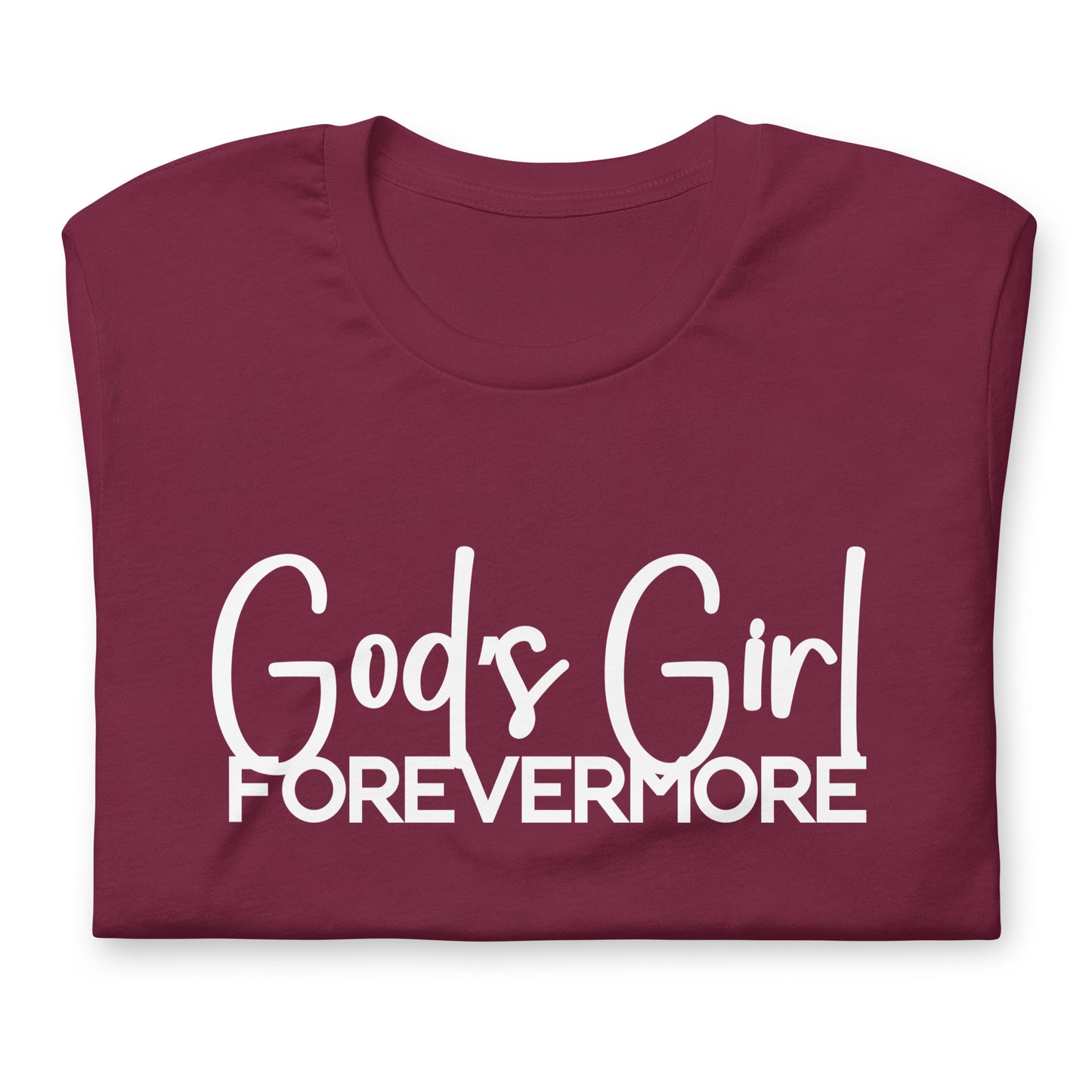 God's Girl Forevermore - White Bold Logo