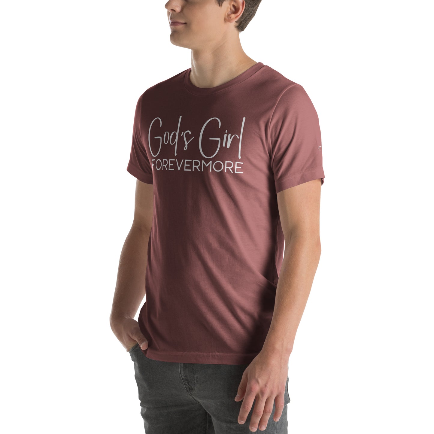 God's Girl Forevermore T-Shirt - Large White Logo