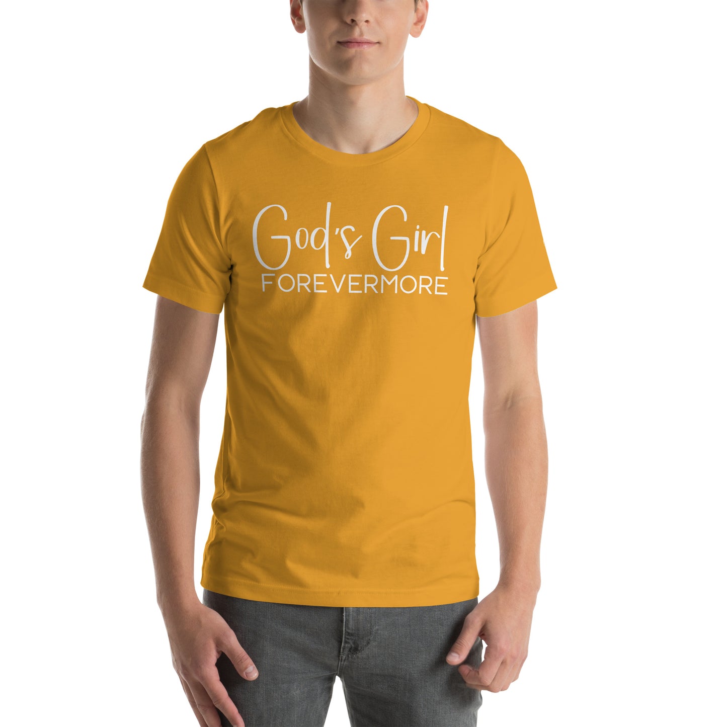 God's Girl Forevermore T-Shirt - Large White Logo