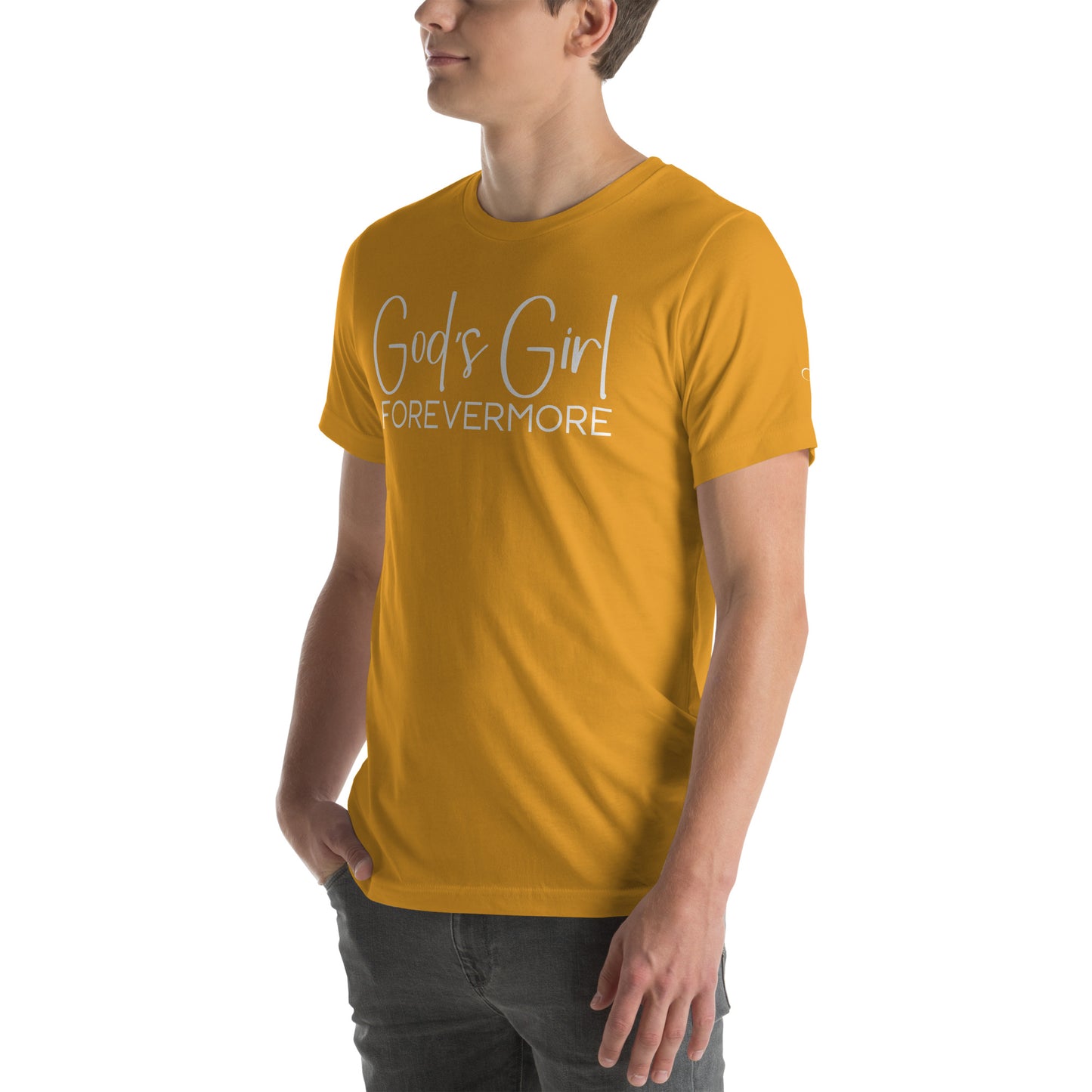 God's Girl Forevermore T-Shirt - Large White Logo