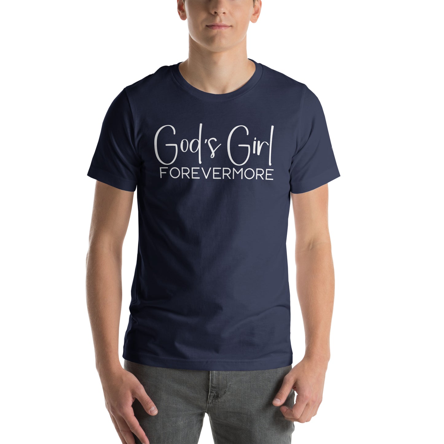 God's Girl Forevermore T-Shirt - Large White Logo