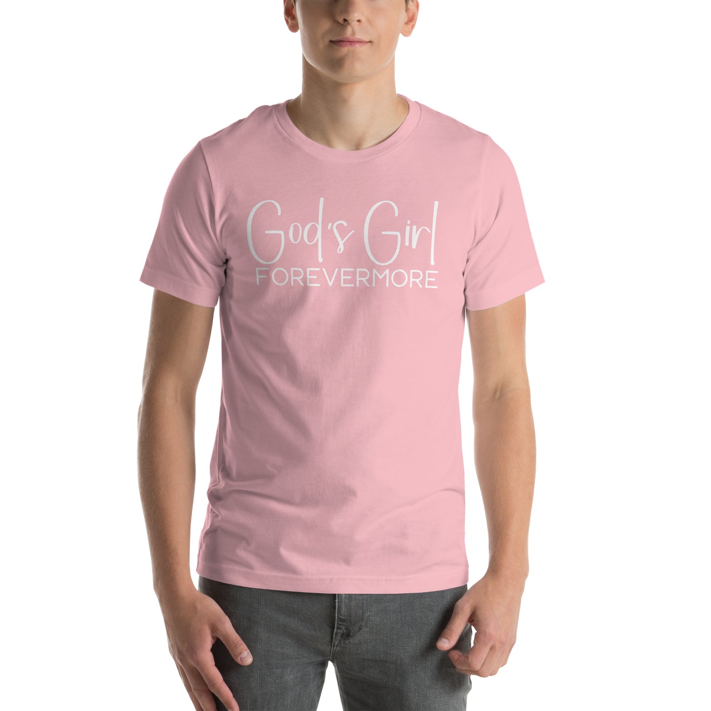 God's Girl Forevermore T-Shirt - Large White Logo